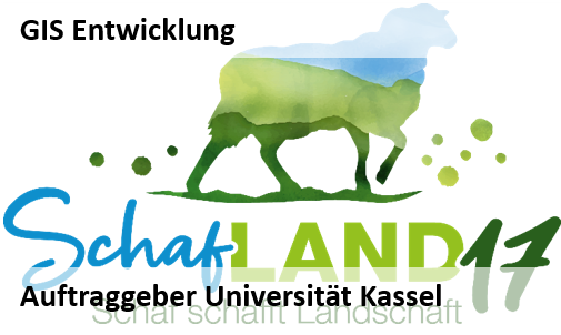 GIS Entwicklung und GIS Betreuung im Forschungsprojekt Schaf schafft Landschaft im Auftrag der Universität Kassel 2020 2021